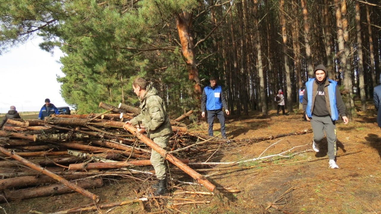 Cубботник в рамках областной акции «Чистый лес – территория без огня»