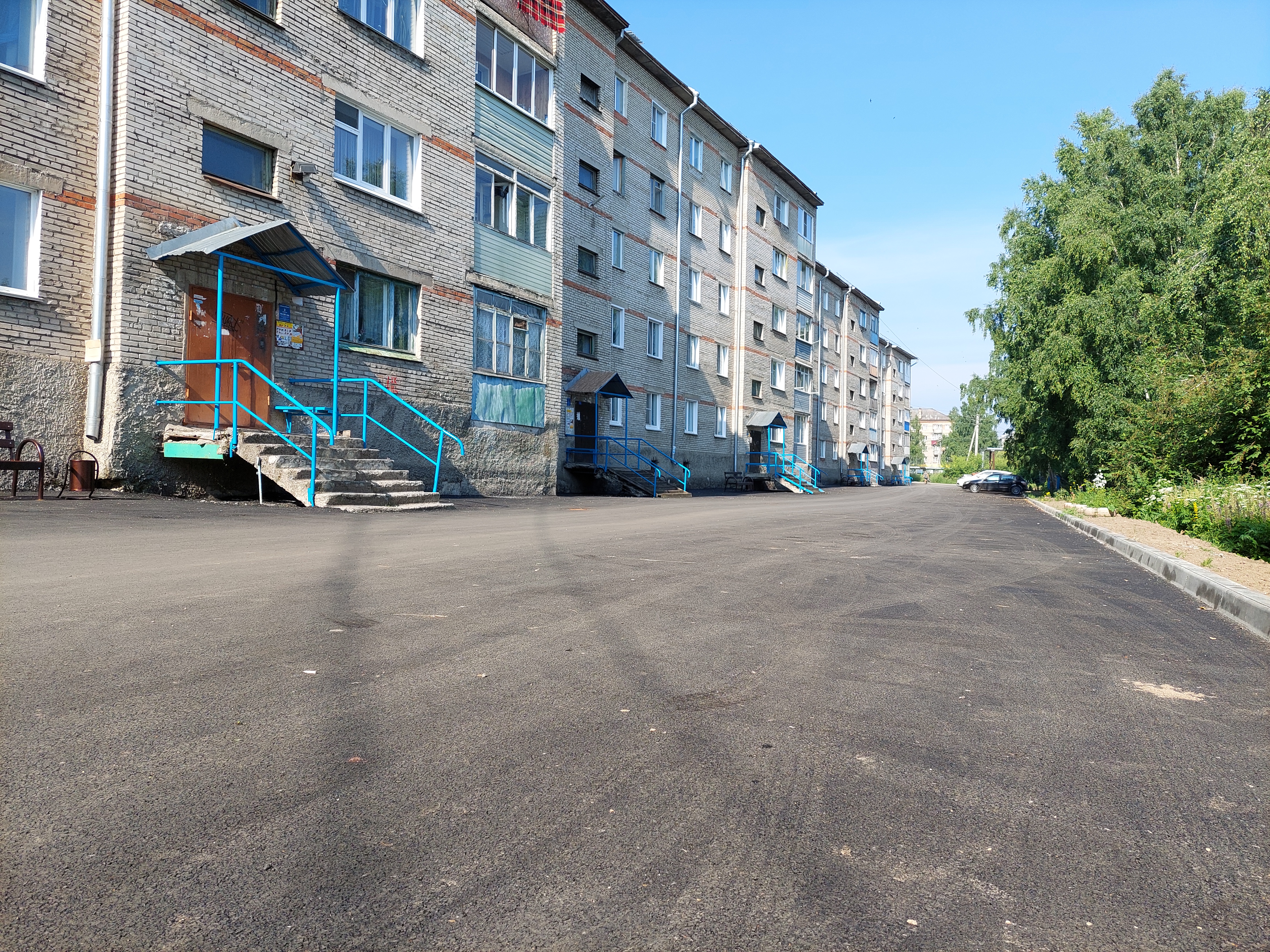 На территории Тайгинского городского округа в этом году приведены в порядок 3 дворовые территории