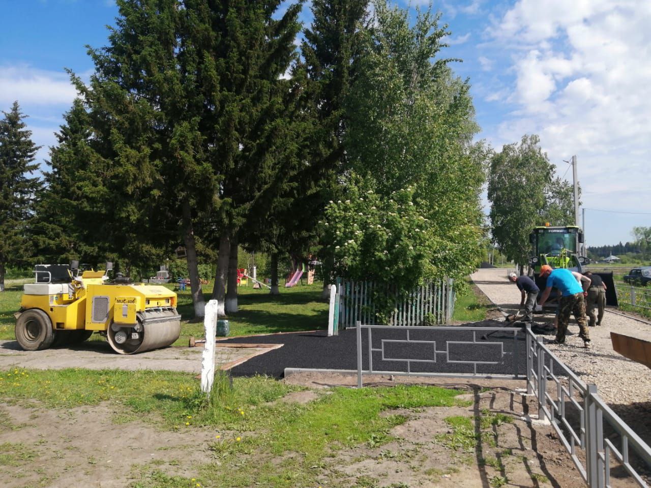 Более 44 тысяч квадратных метров тротуаров благоустроят в Кузбассе в 2024 году по нацпроекту