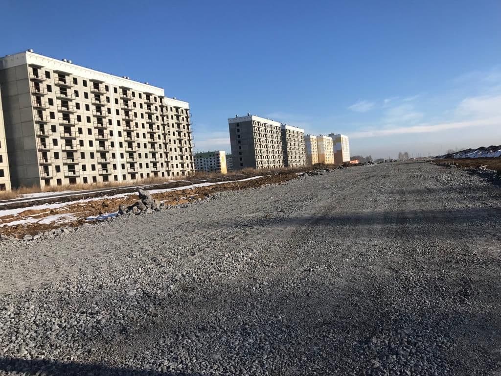 Большие работы в Новоильинском районе города Новокузнецка