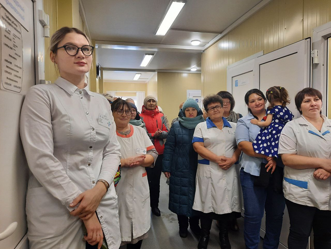 Новая врачебная амбулатория открылась в Юргинском округе КуZбасса