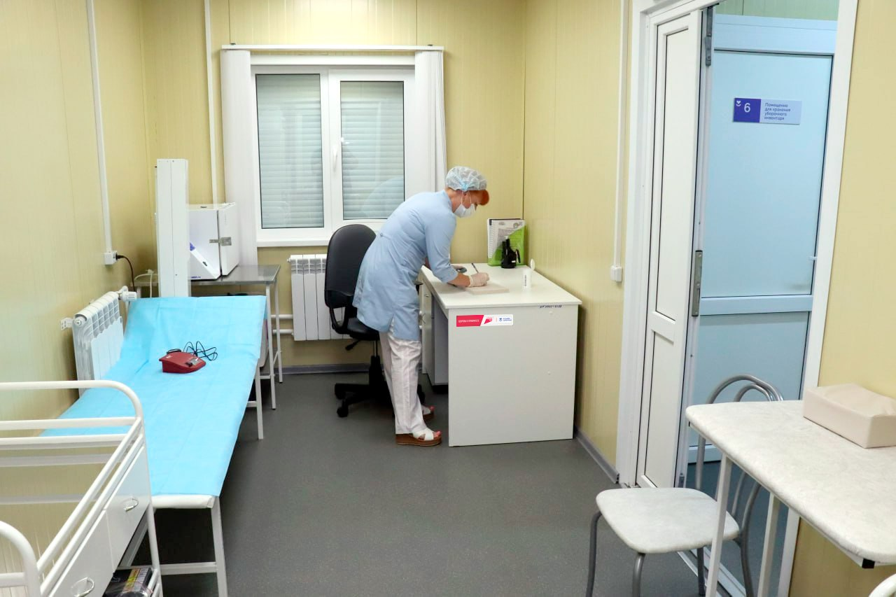 На прививку и профосмотр – в новый ФАП