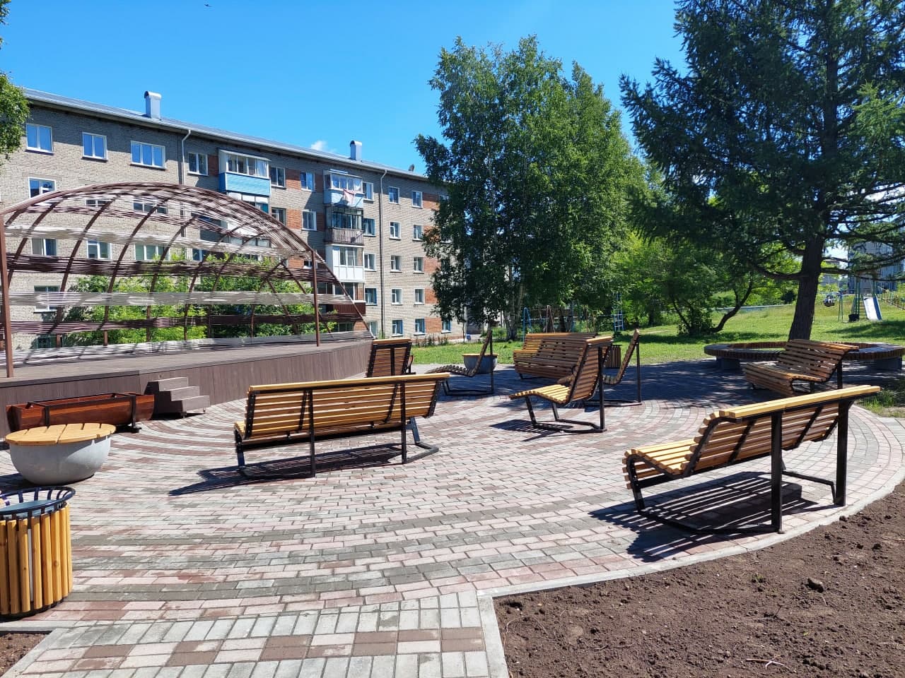 Три новых места отдыха для жителей Новокузнецкого района и Тайги открыли к 300-летию Кузбасса