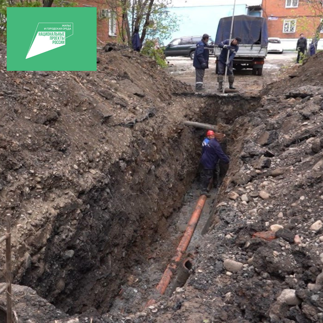 В Междуреченске продолжается благоустройство дворов по нацпроекту